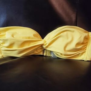 The Knockout bandeau bikini top